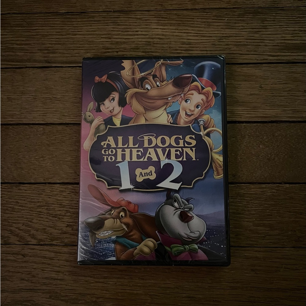 NWOT - MOVIE All Dogs Go to Heaven 1 & 2 (DVD)